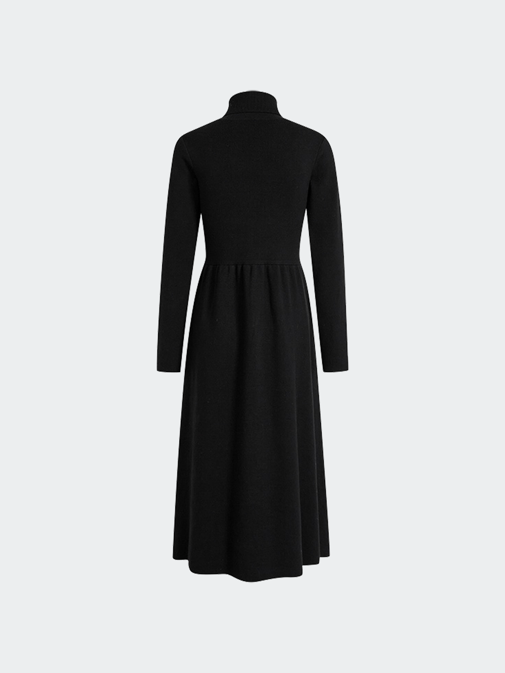 Turtleneck Knit Dress