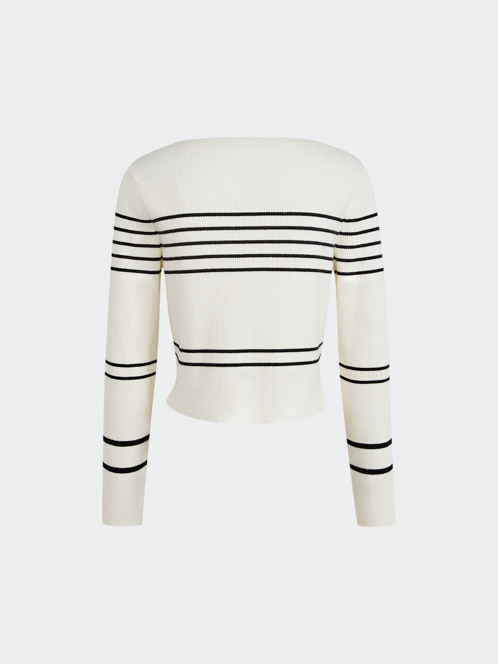 Striped Cardigan and Dress