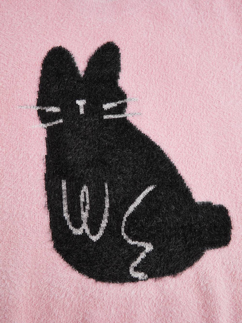 Rabbit Graphic Sweater