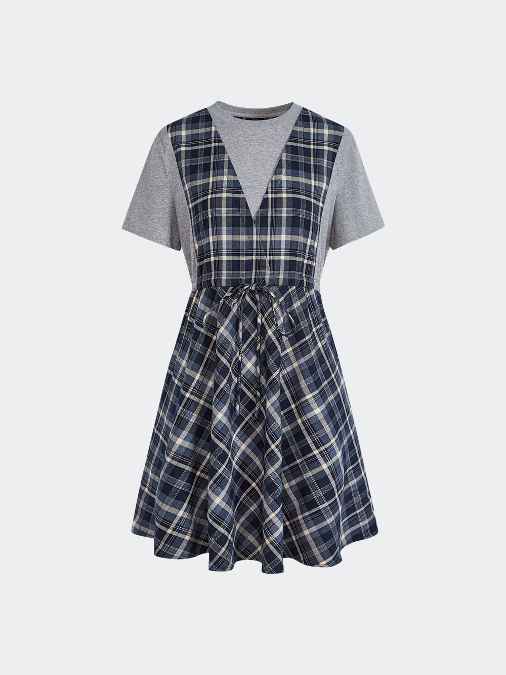 Fake Two-piece Dress