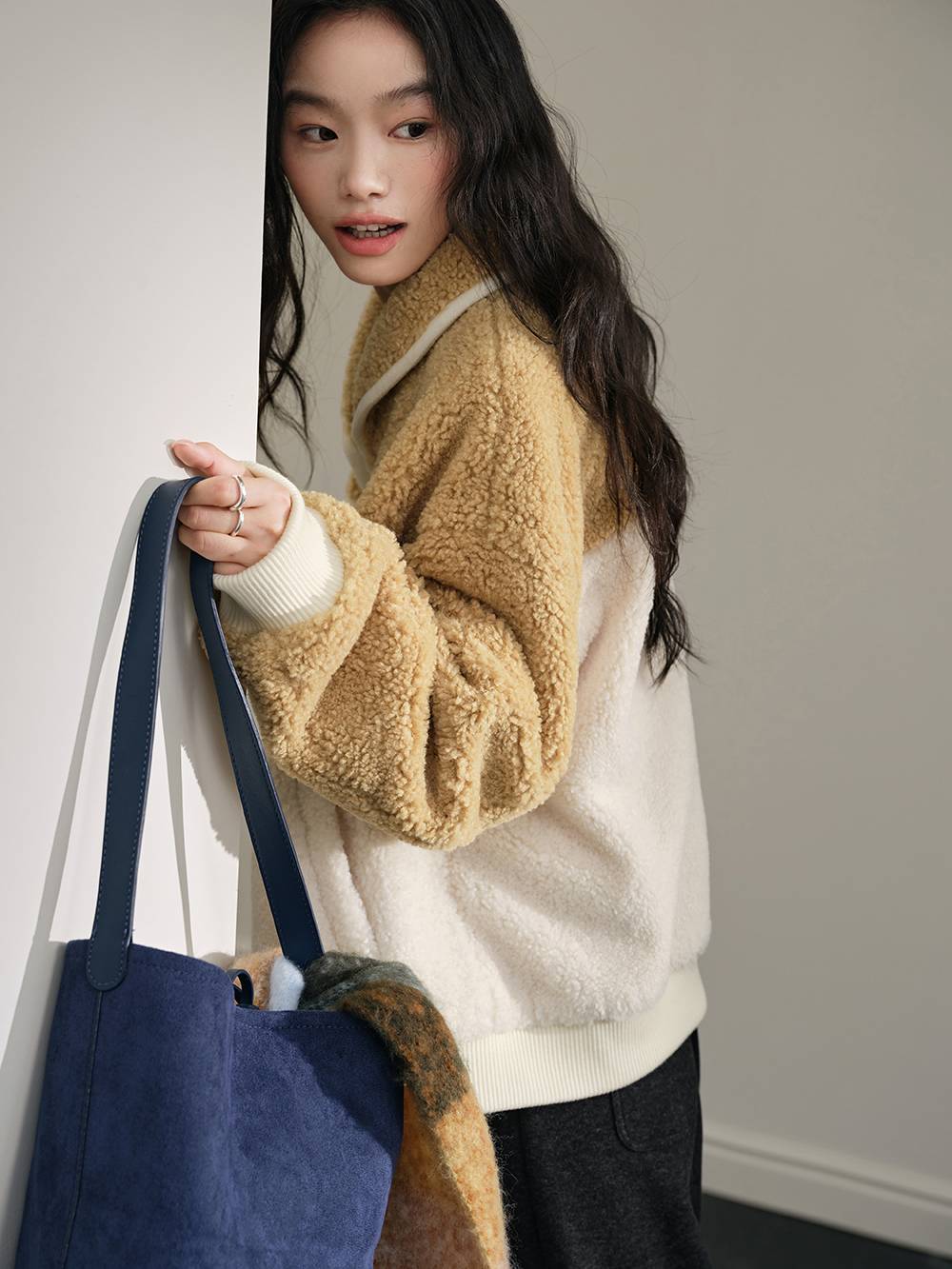 Faux Shearling Jacket