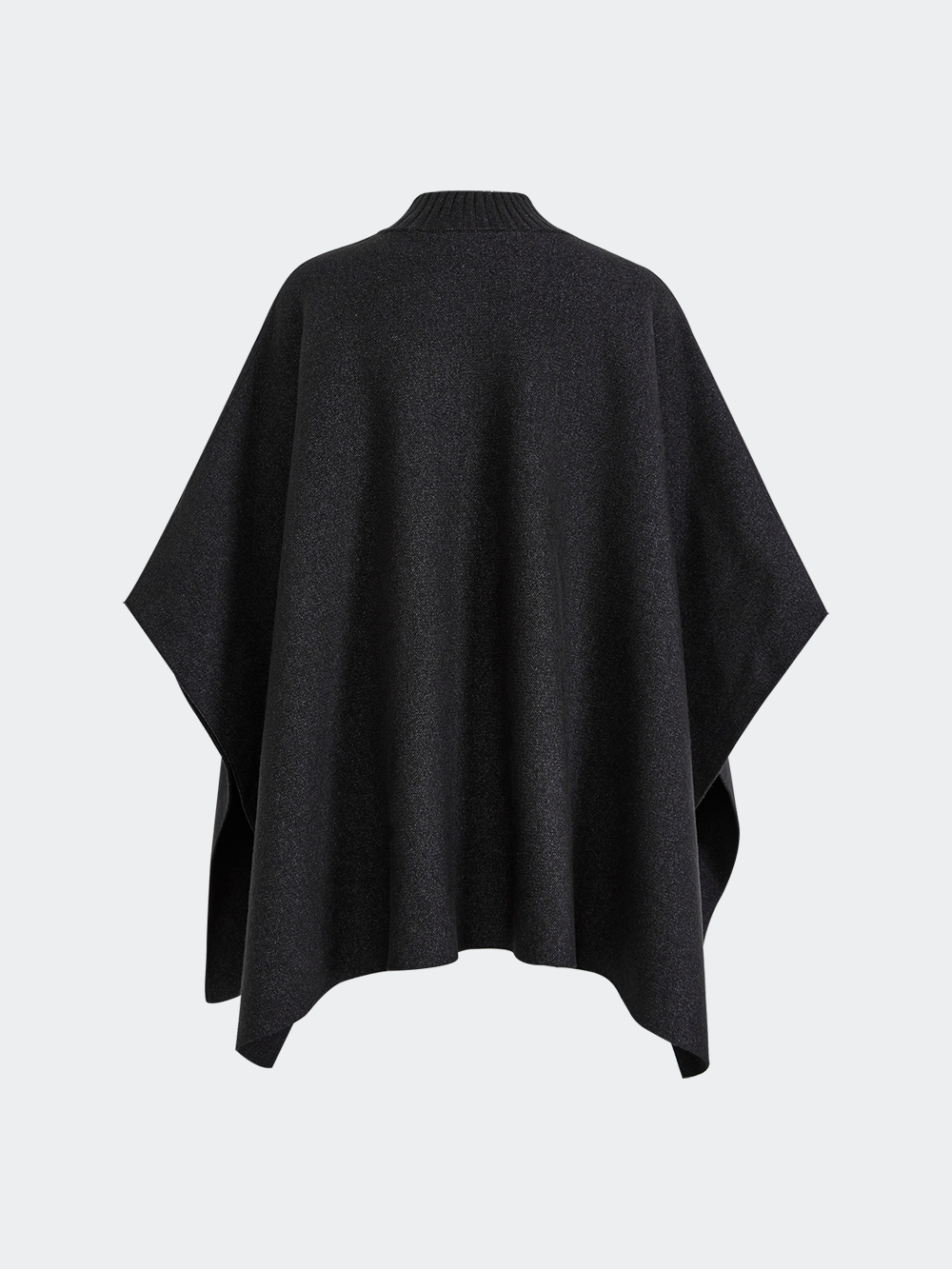 Mock Neck Cape Sweater