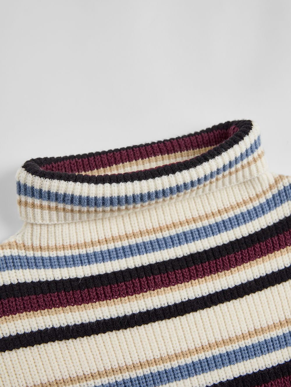 Striped Cape Sweater