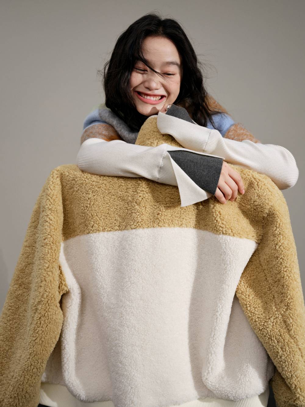 Faux Shearling Jacket