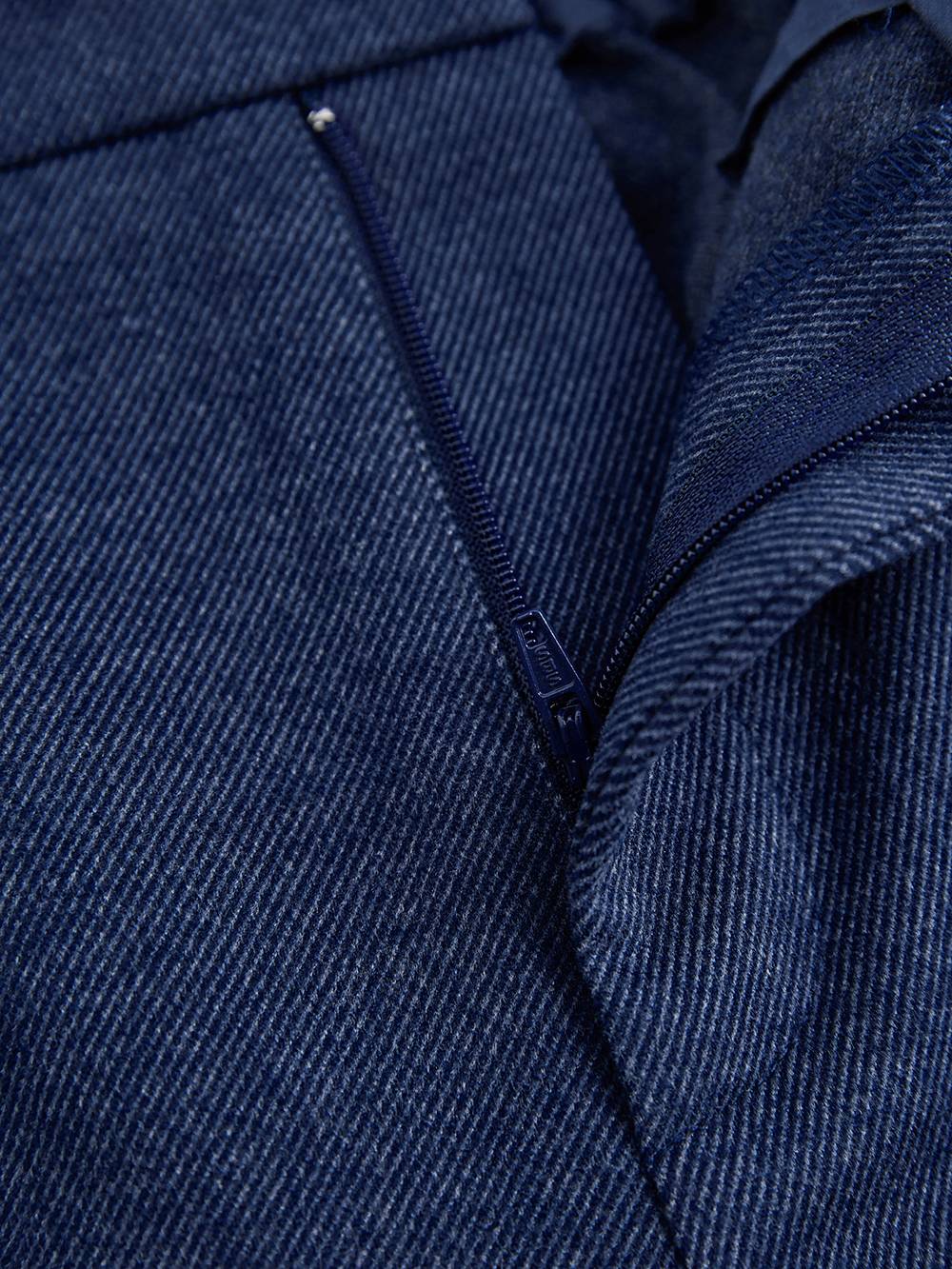 Ruffle Hem Cropped Pants