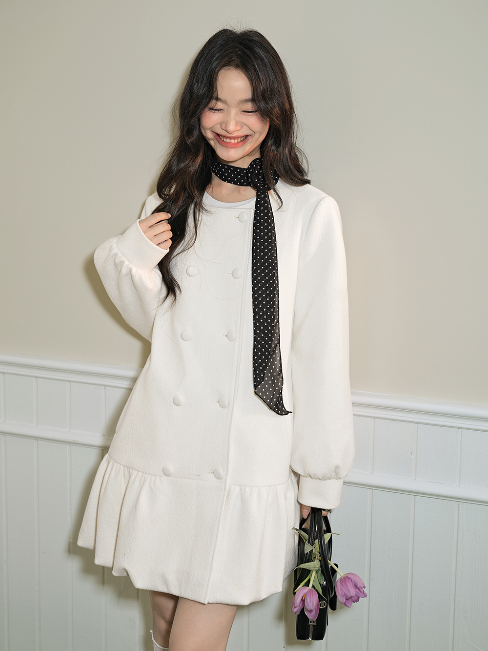 Double-Breasted Blazer Dress