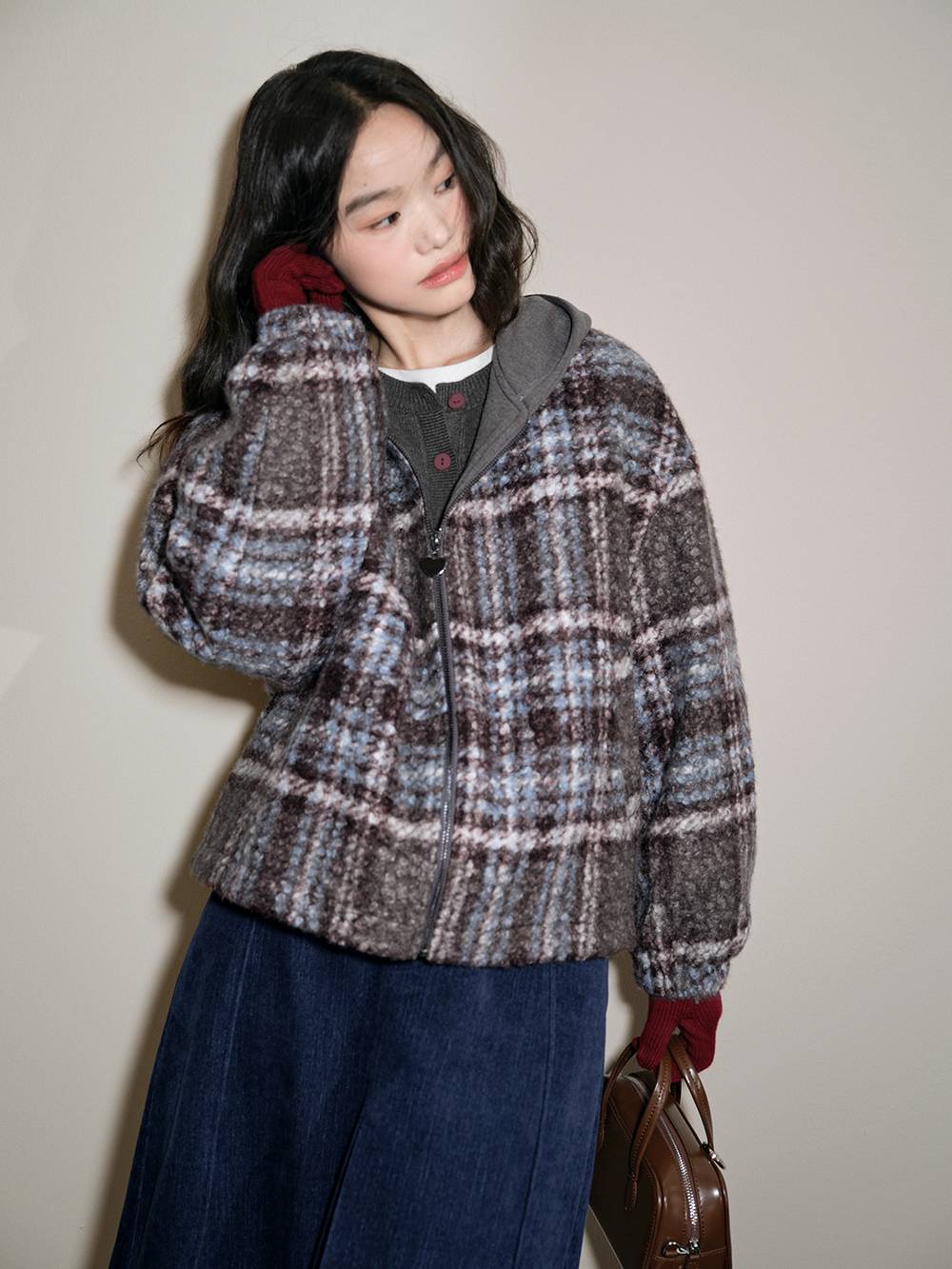 Hooded Zip Up Jacket