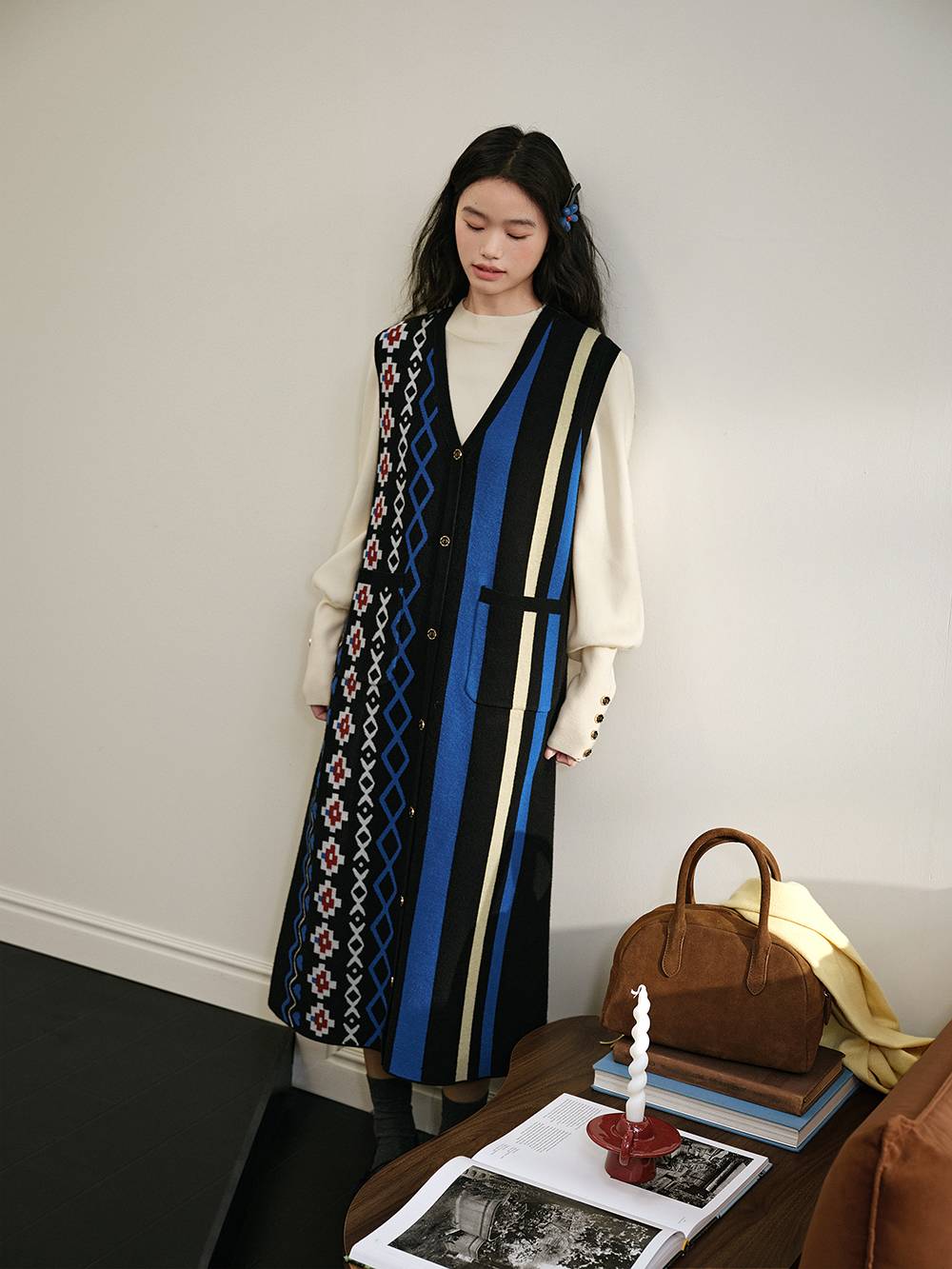 Sleeveless Knit Dress