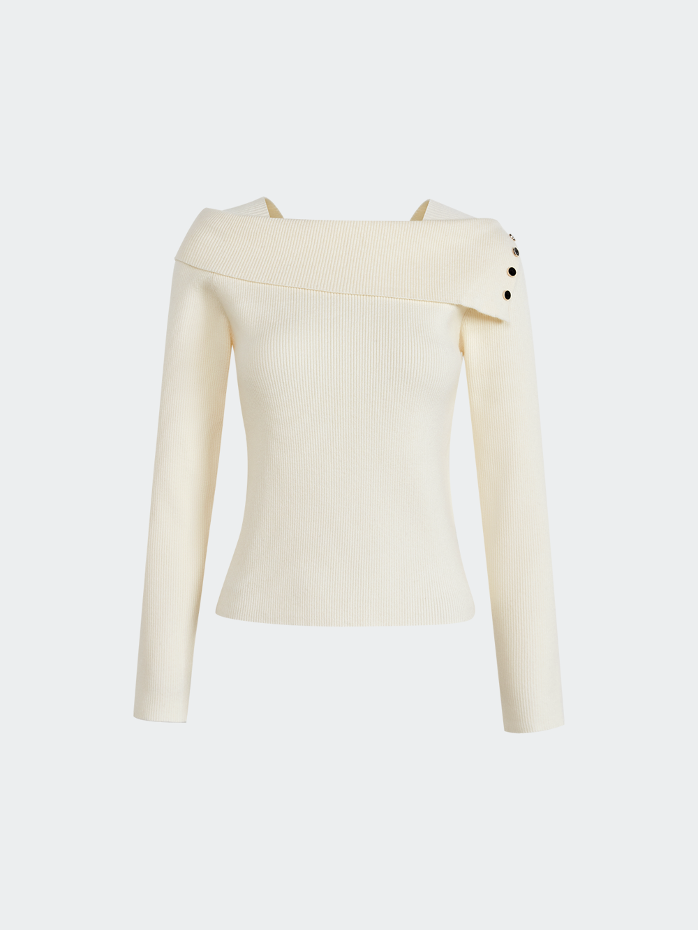 Long-Sleeve Knit Top