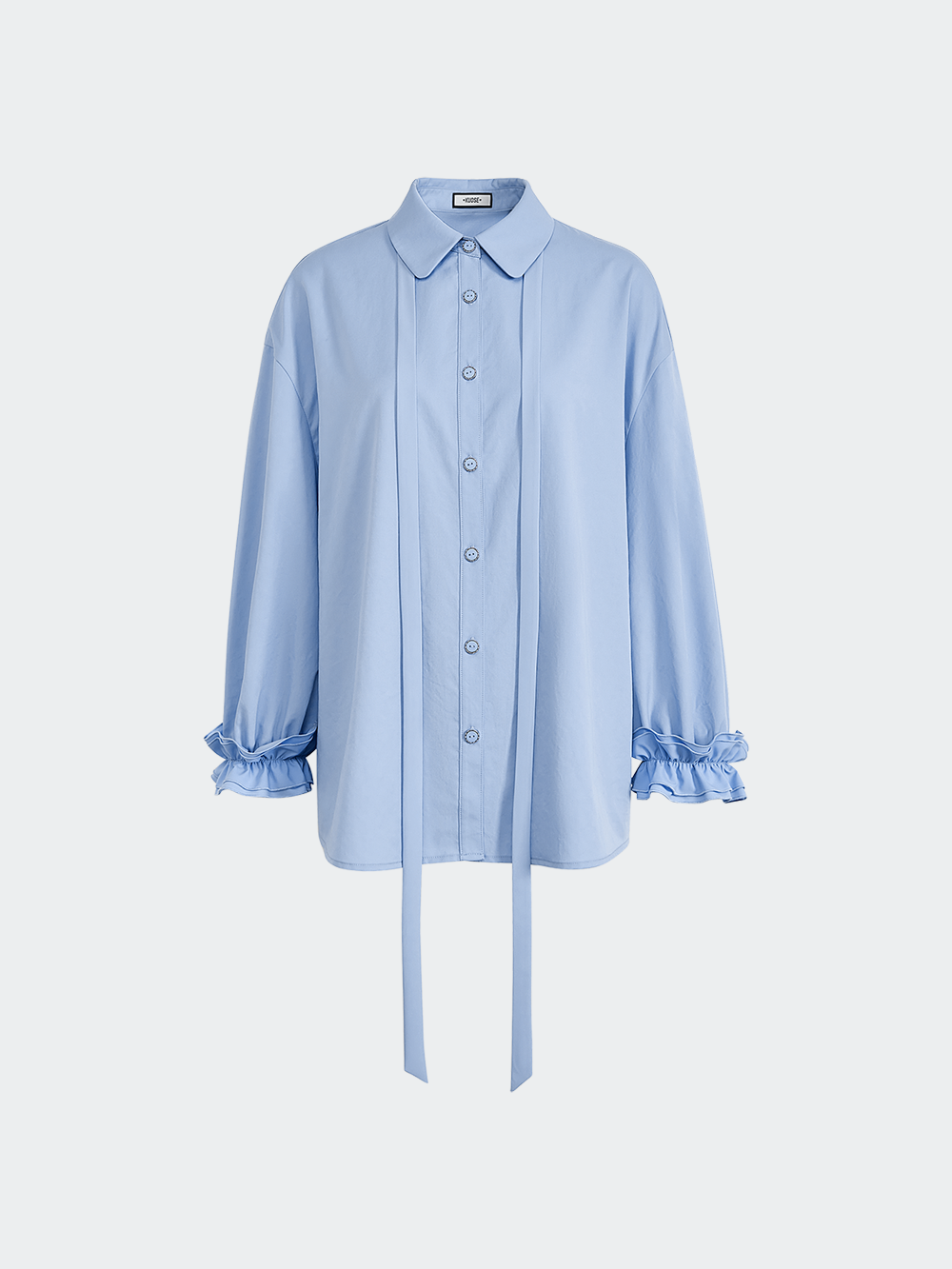 Ribbon Tie Back Blouse