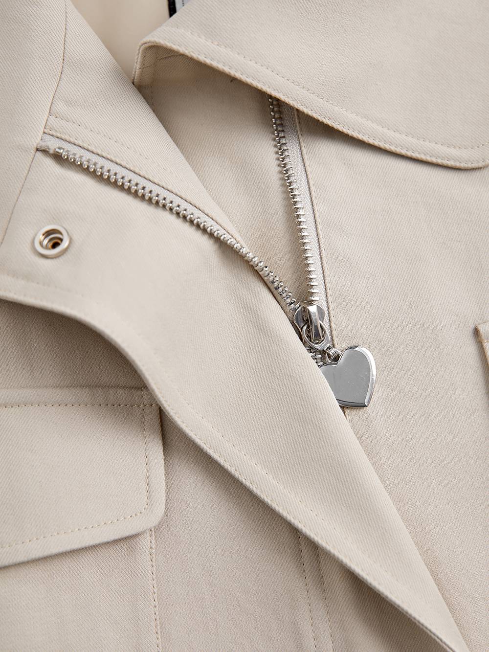 Double Layer Mid-Length Coat