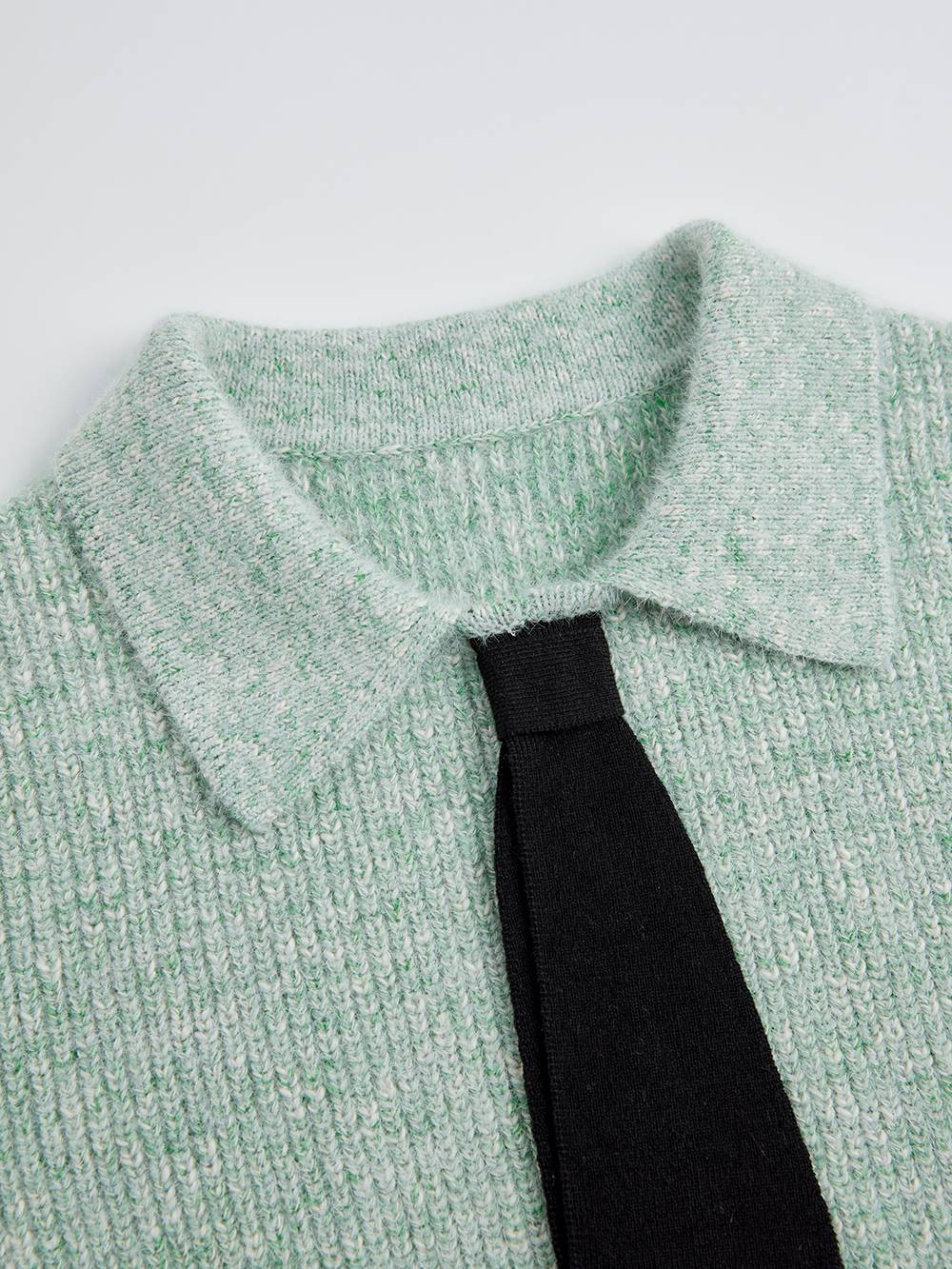 Decorative Tie Sweater