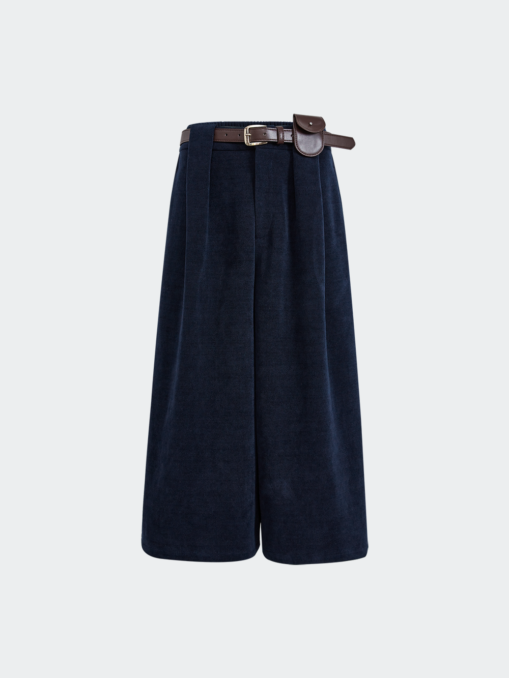 Cropped Wide Leg Pants