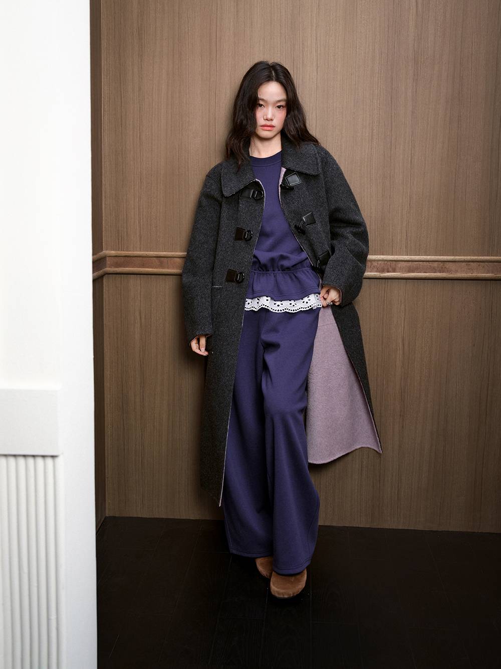 Drawstring Sweater and Elastic Pants