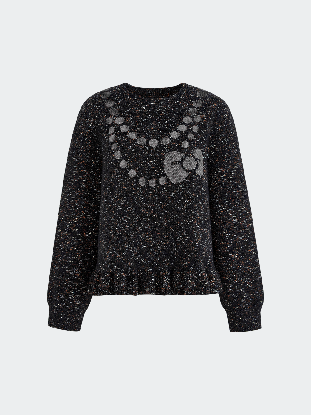 Bow Necklace Sweater