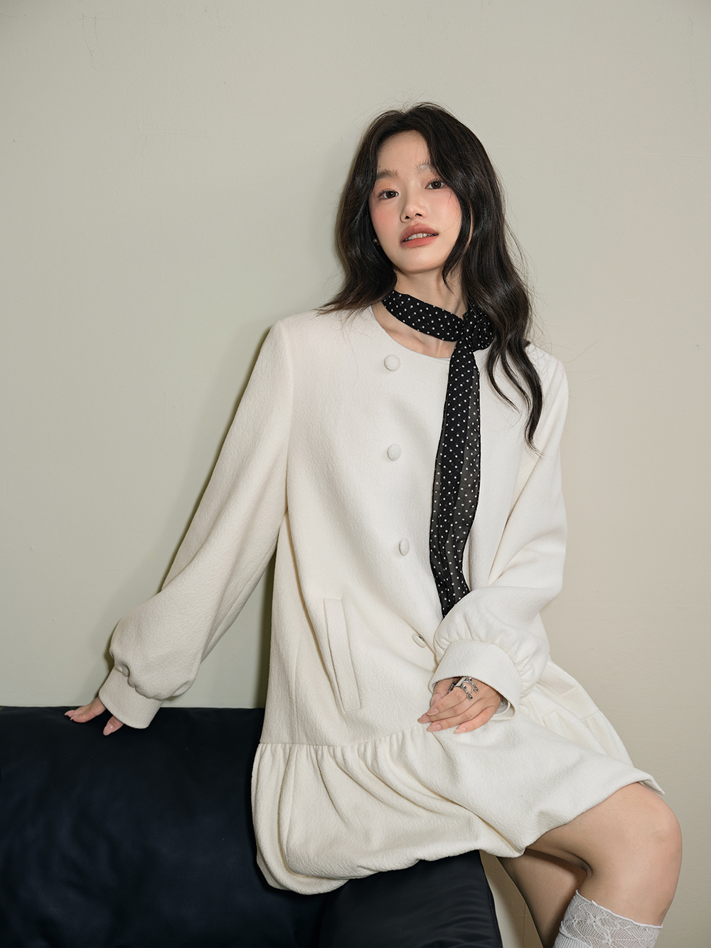 Double-Breasted Blazer Dress