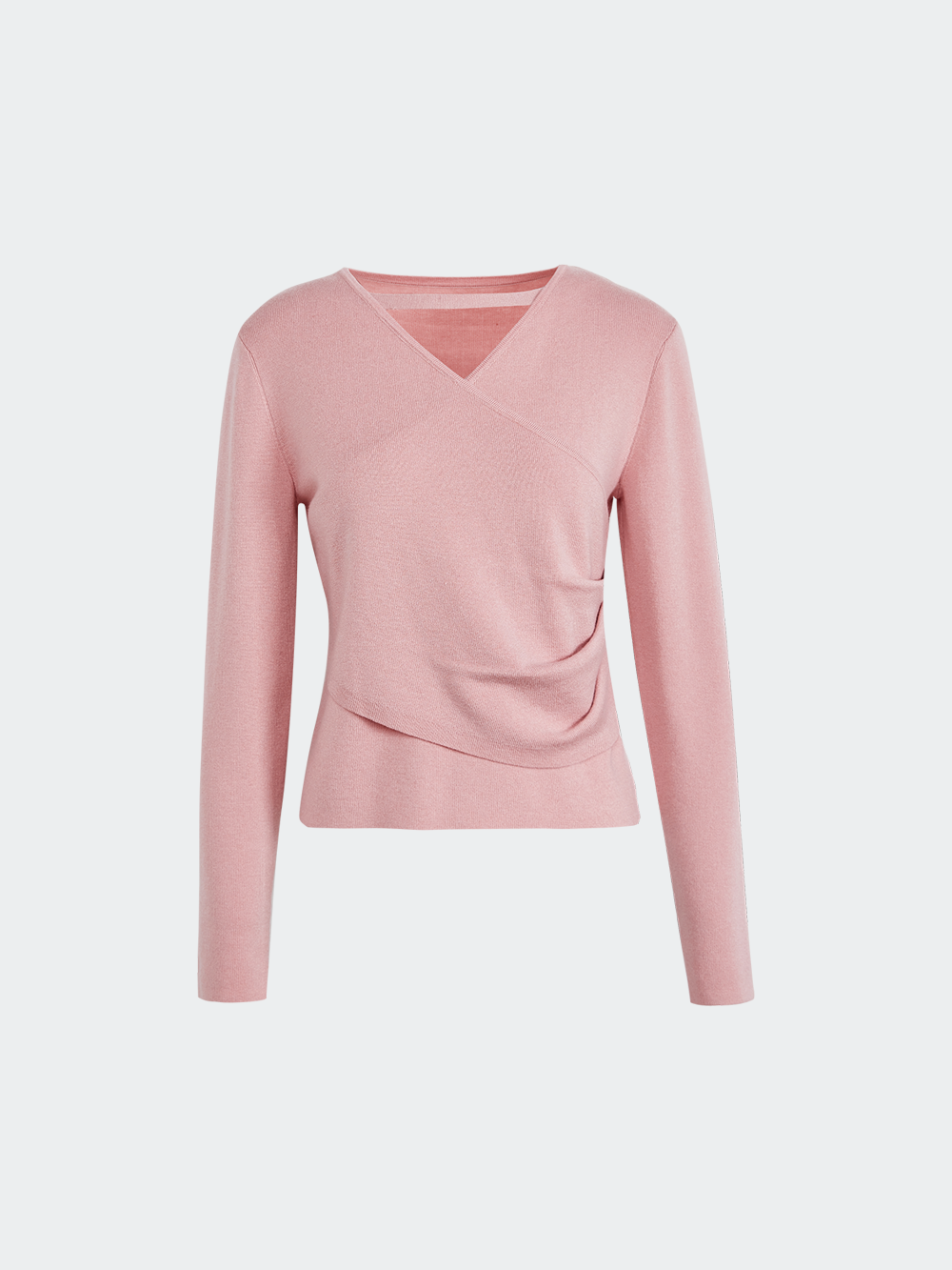 Front Cut-Out Knit Top