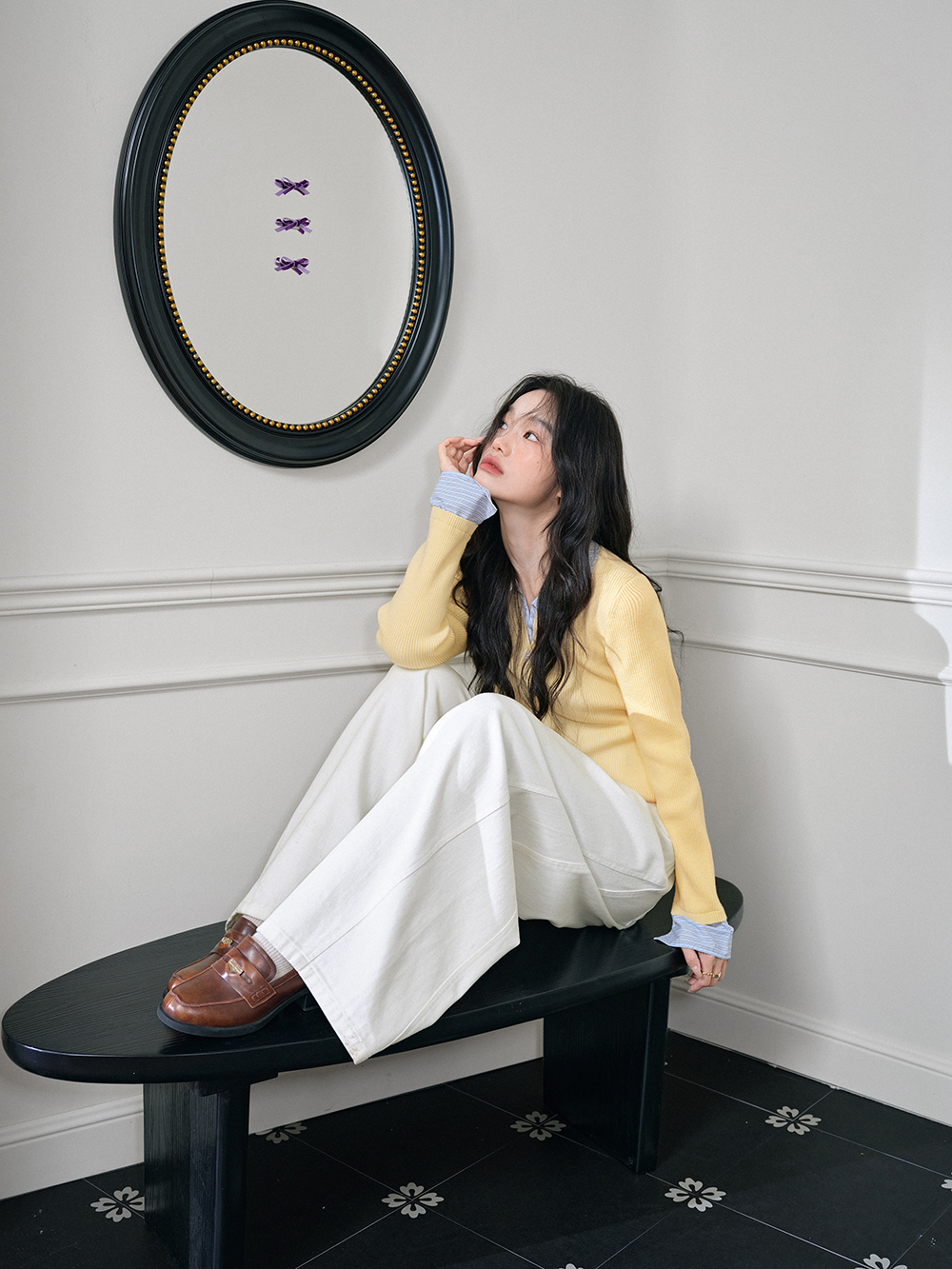 Layered Look Sweater