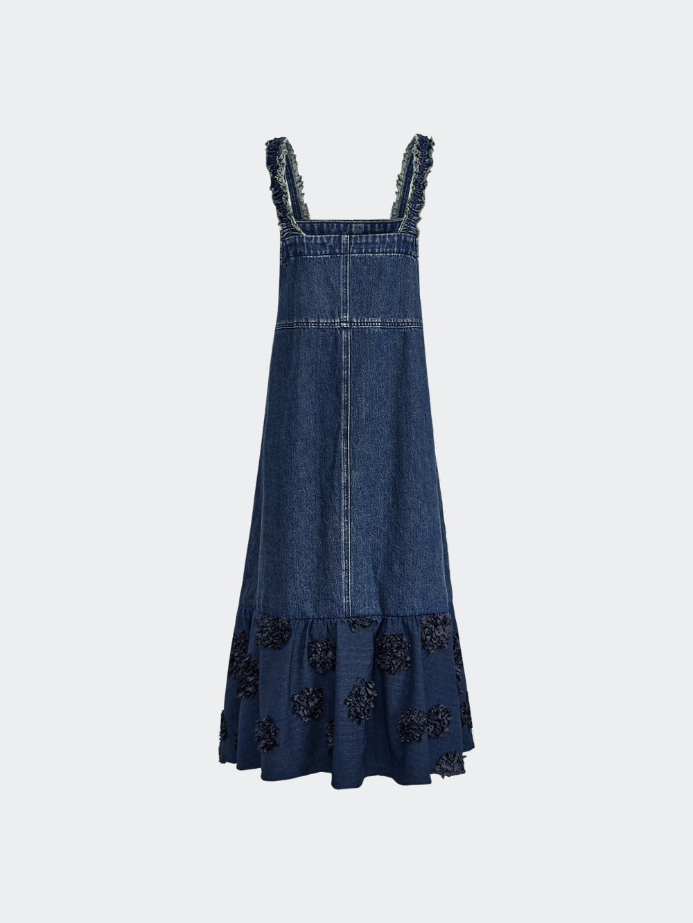 Denim Pinafore Dress