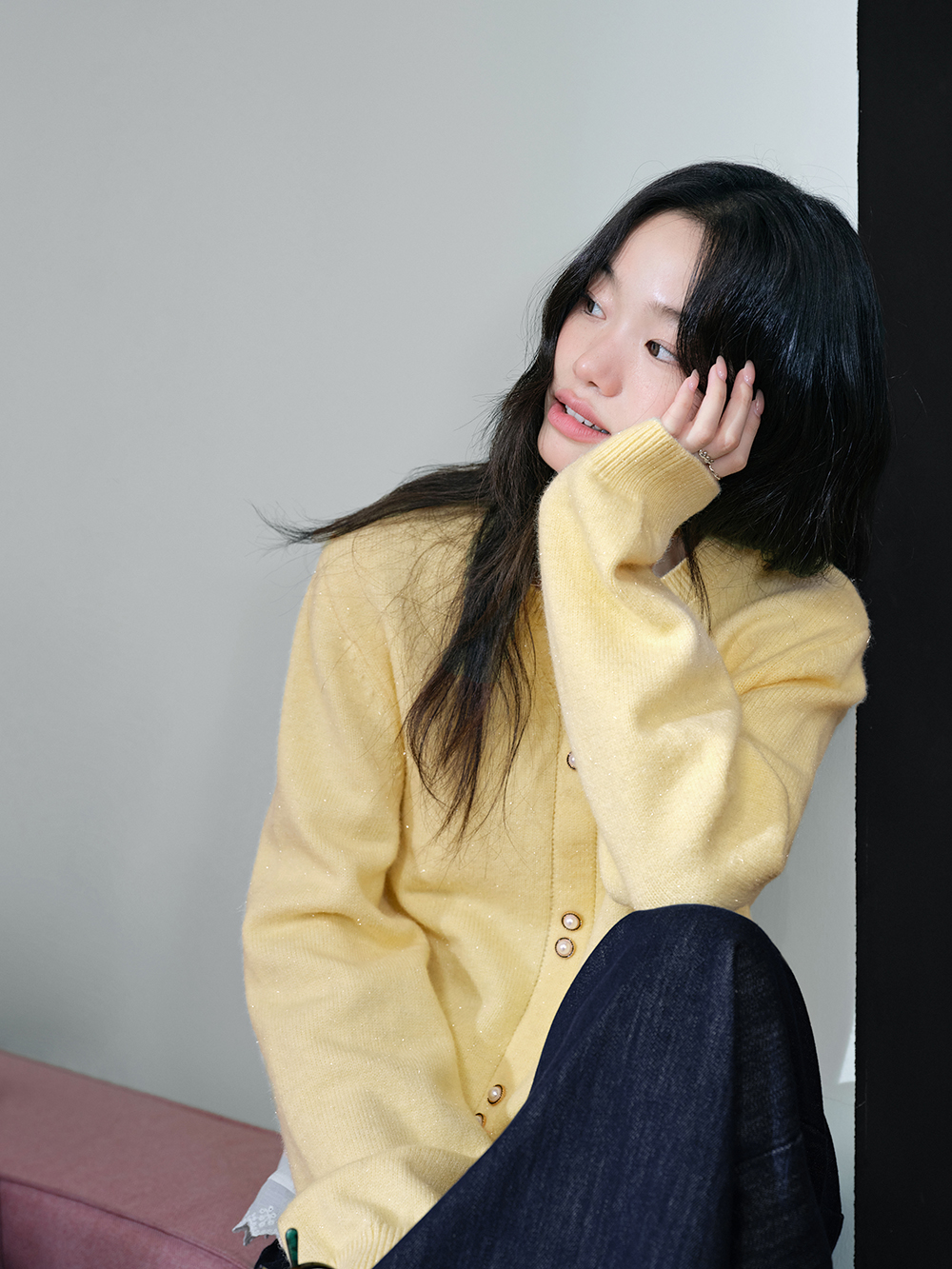 Front Cut Out Sweater