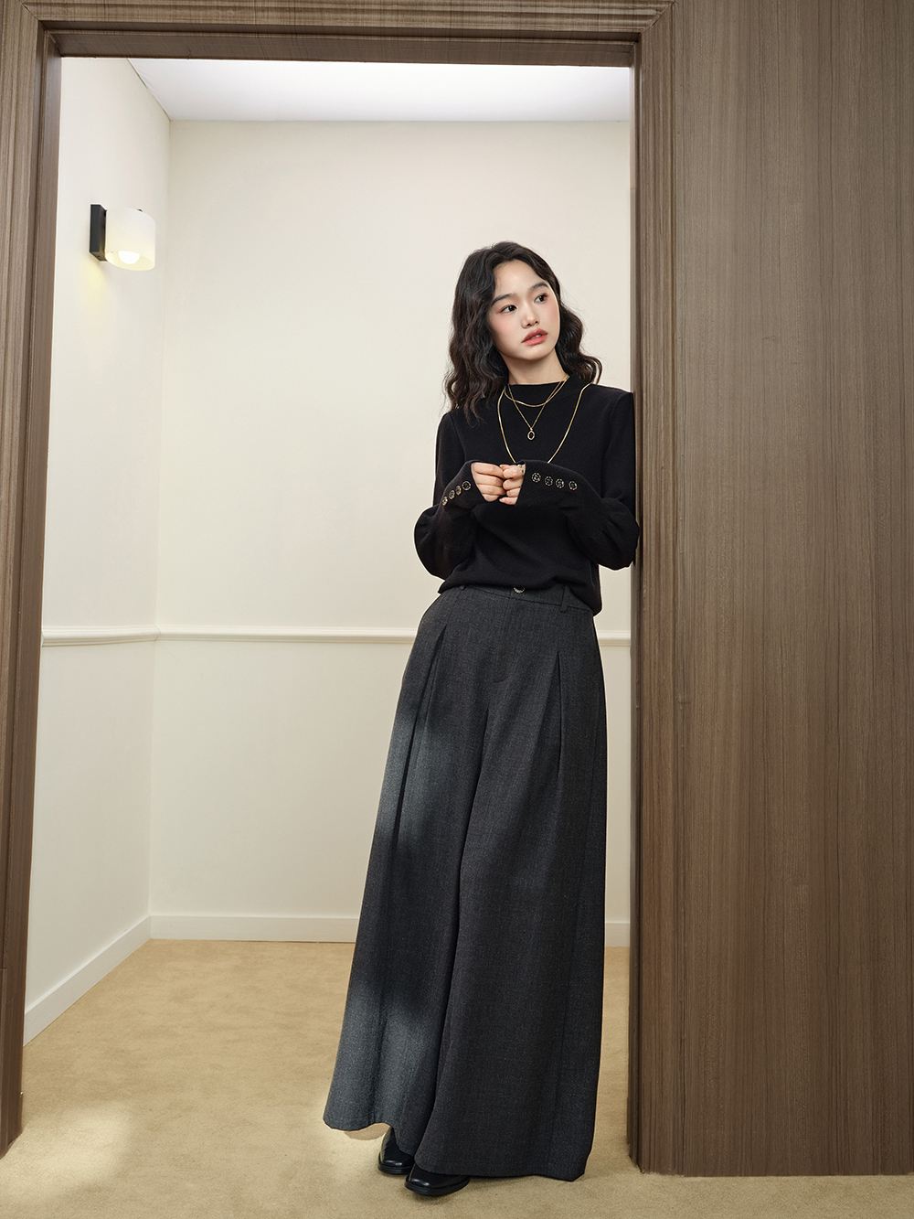 Long Sleeve Knit Top