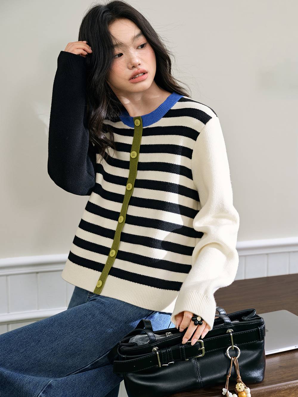 Colorblock Sweater