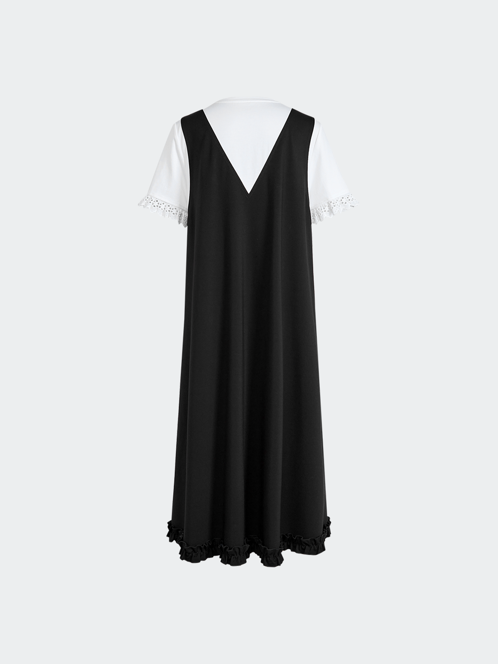 Fake Two-piece Dress