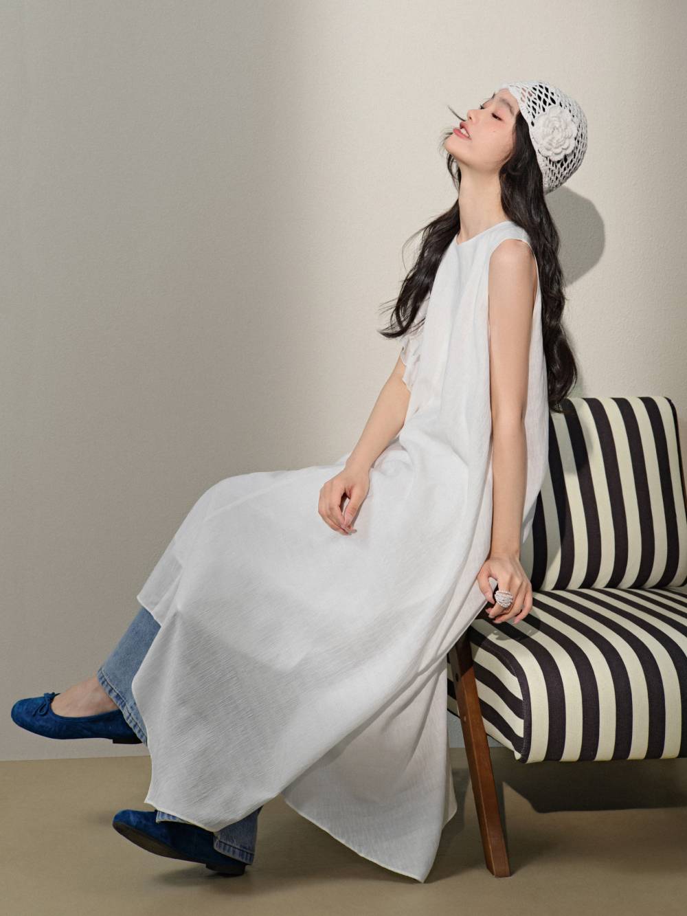 Asymmetrical Hem Dress