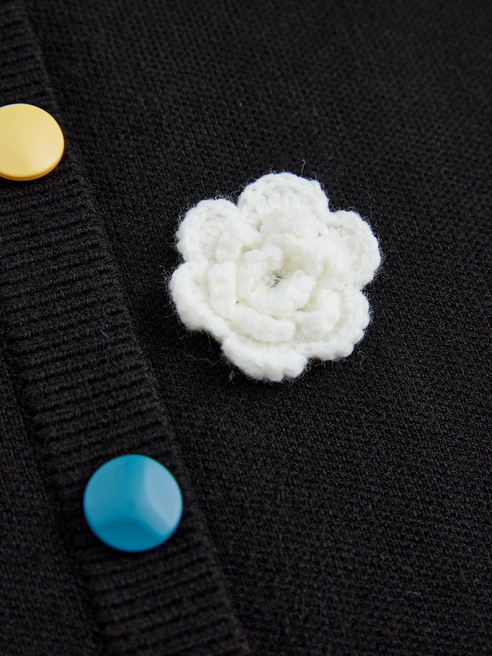 Sleeveless Colourful Button Dress