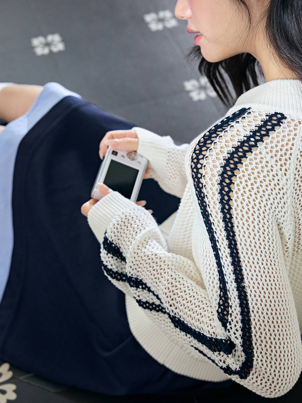 Openwork Knit Jacket