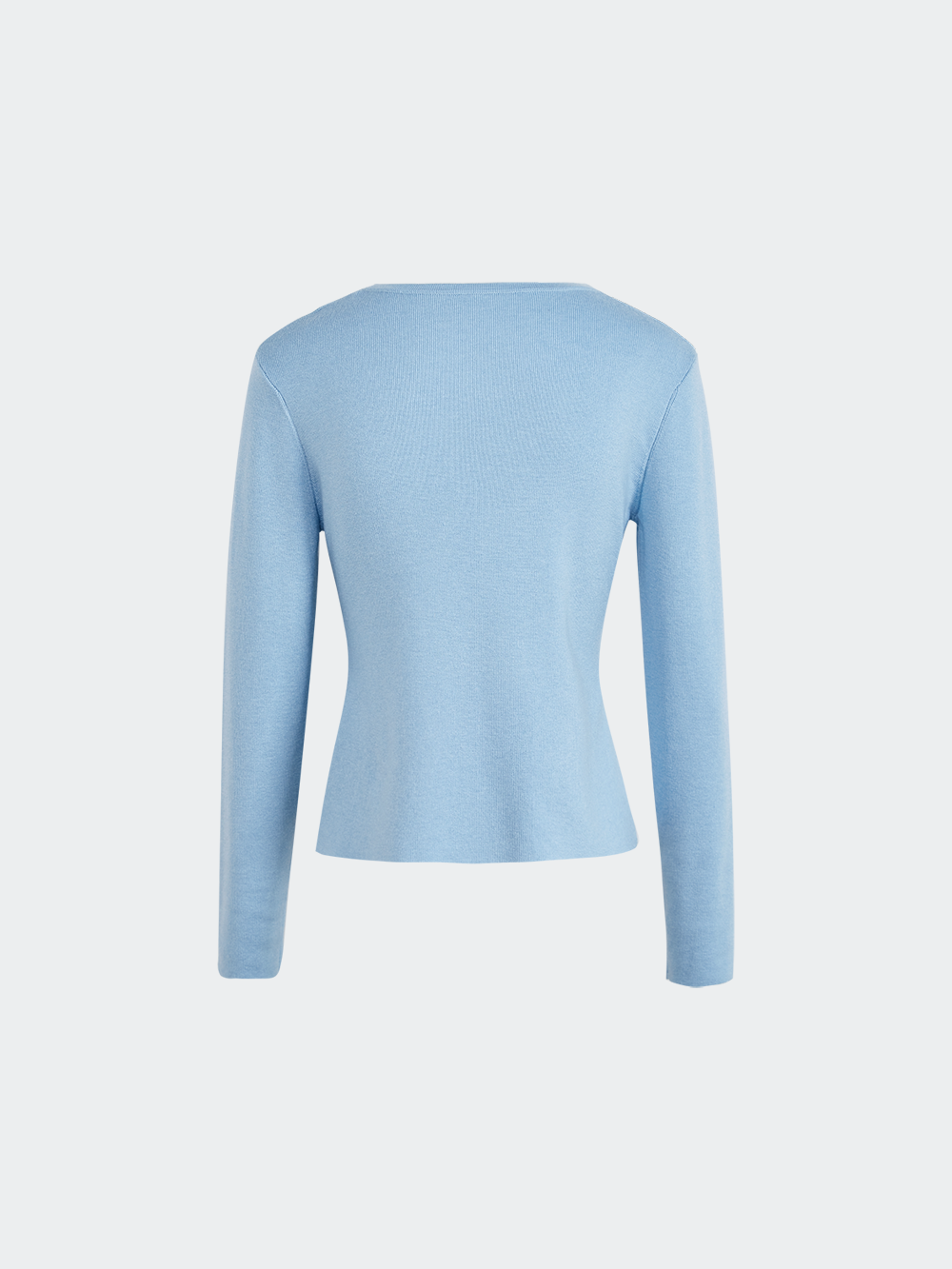 Front Cut-Out Knit Top