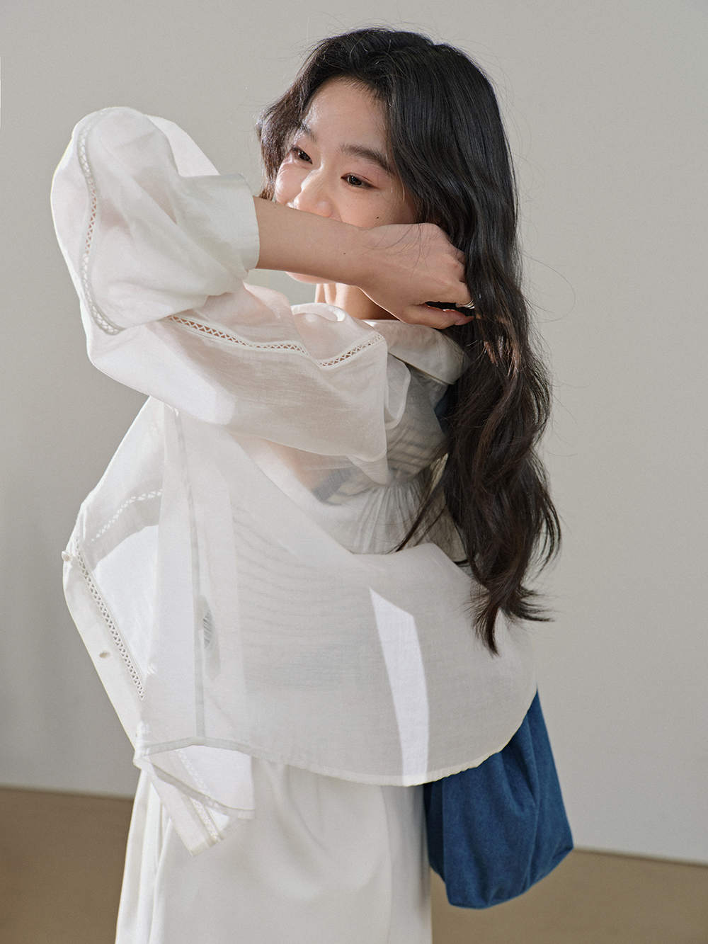 Iridescent Overlay Shirt