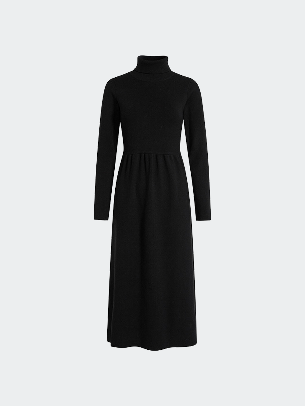 Turtleneck Knit Dress