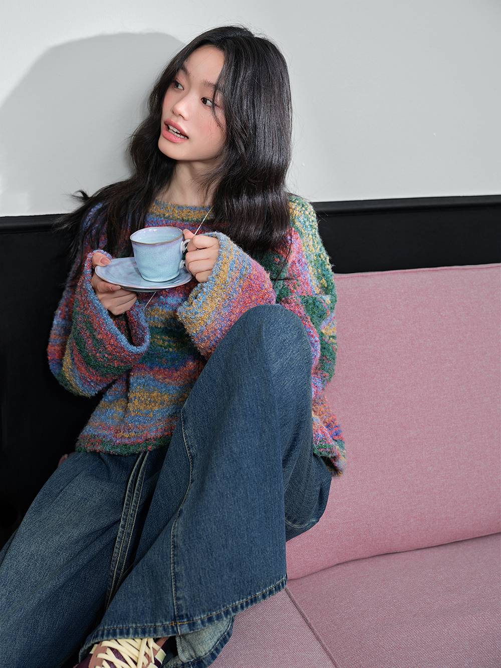 Multi Stripe Sweater