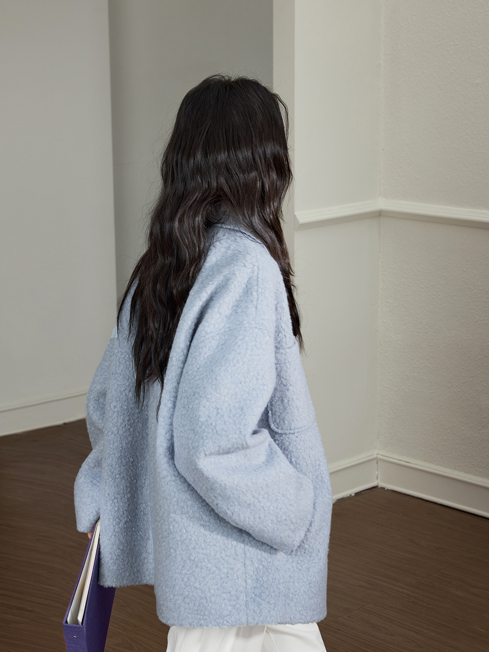 Fleece Button Up Jacket