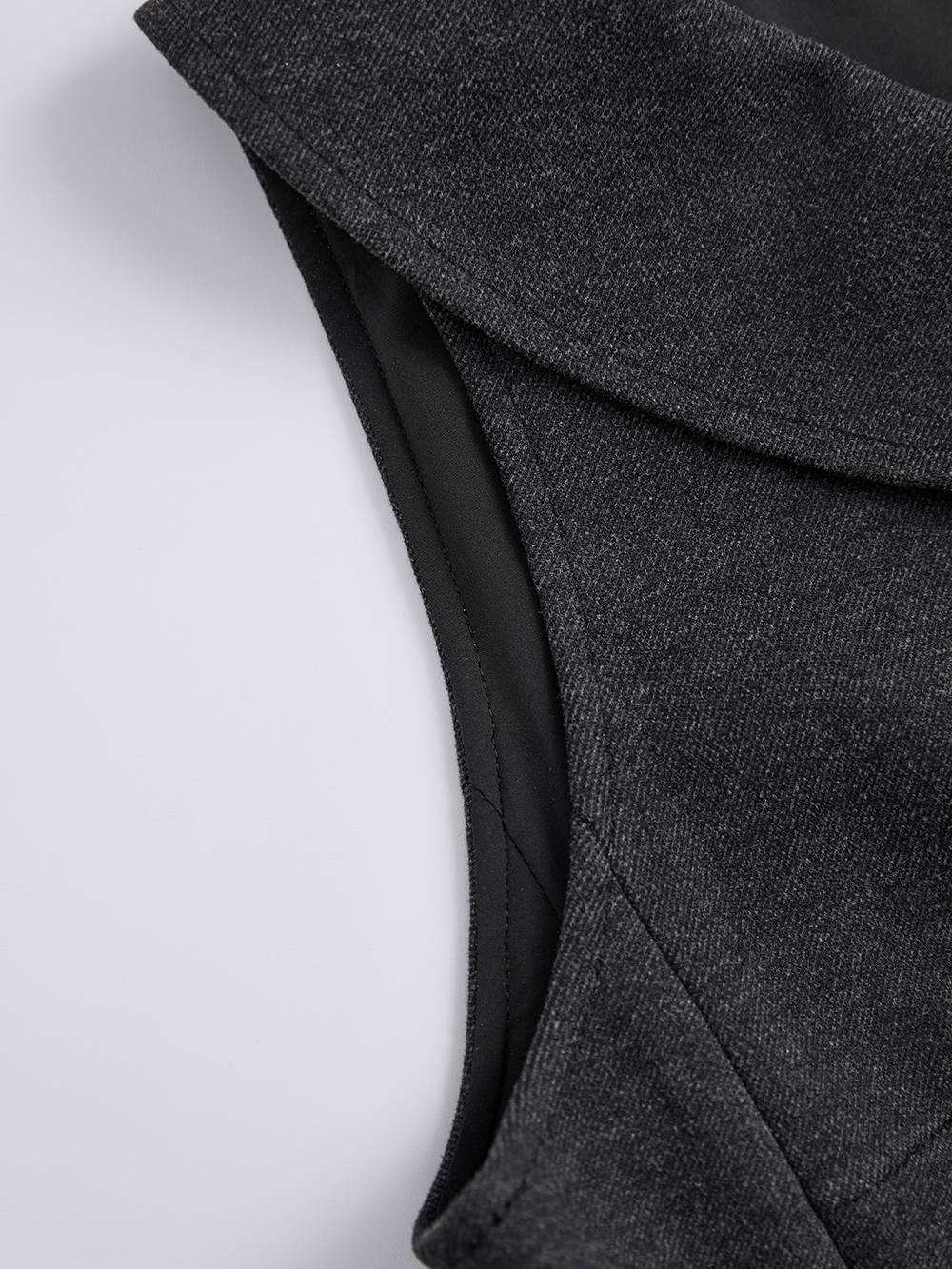 Sleeveless Bow Neck Dress