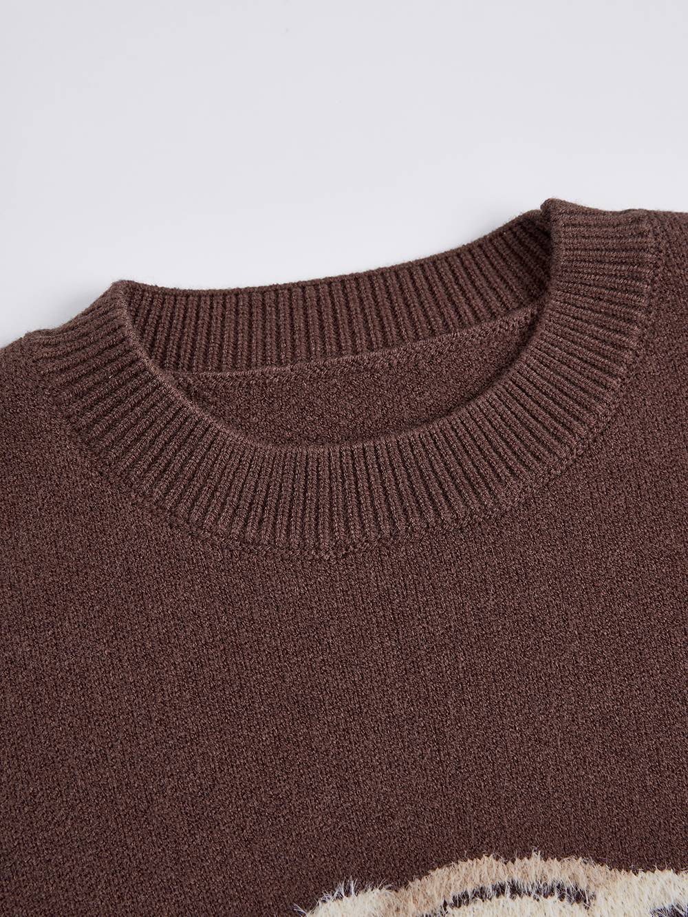 Bear Embroidered Sweater