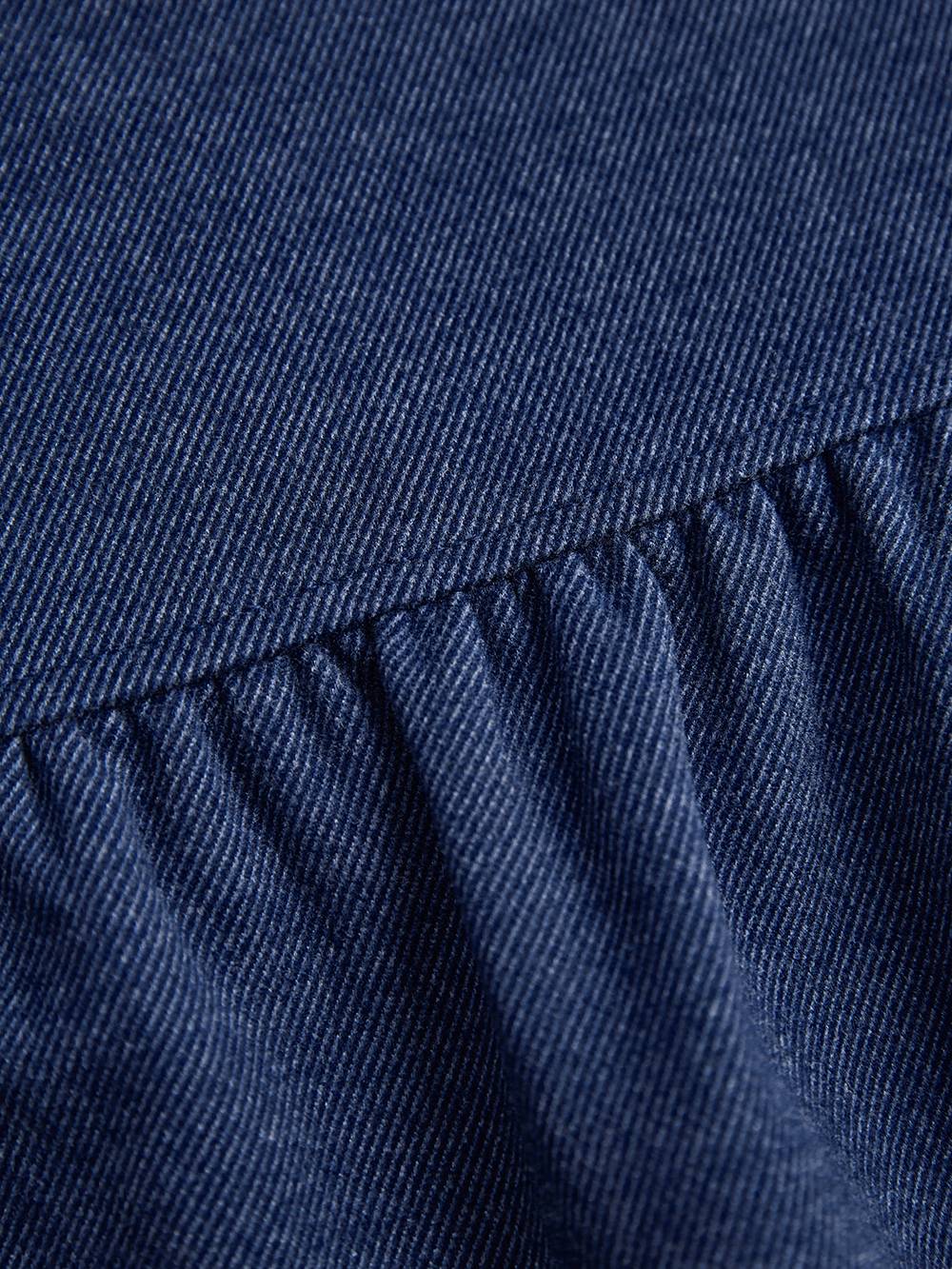 Ruffle Hem Cropped Pants