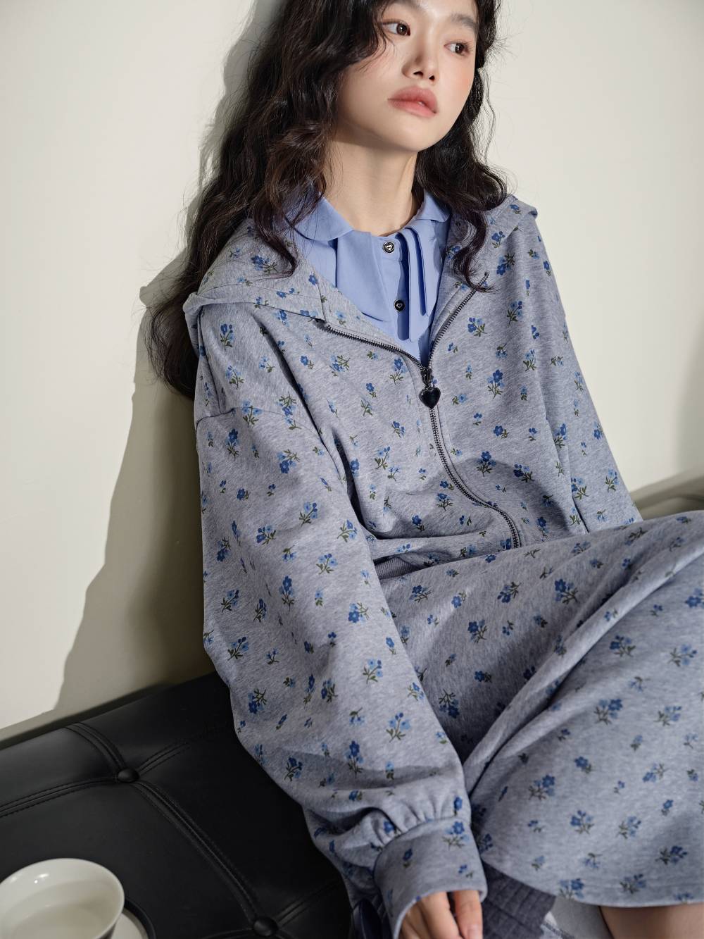 Floral Jacket and Skirt