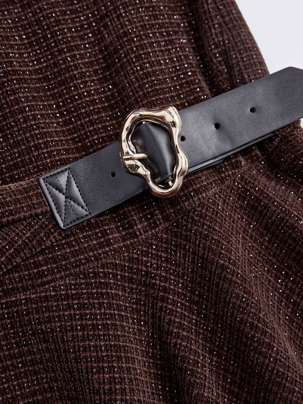 Tweed Bubble Hem Dress