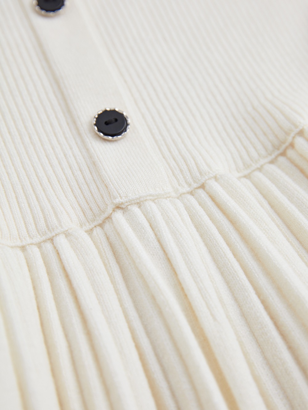 Layered Look Knit Dress