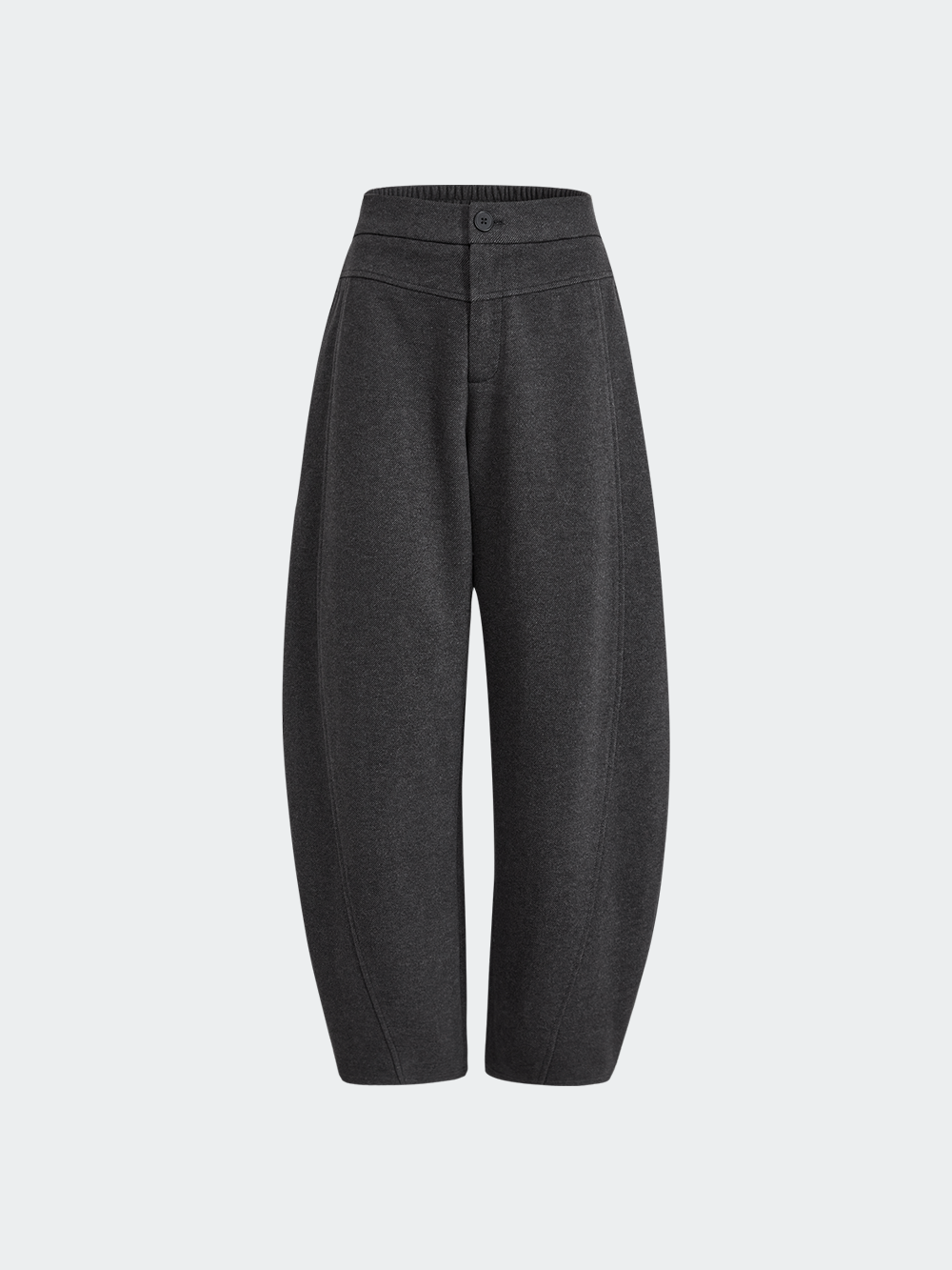 High-Waisted Brushed Pants