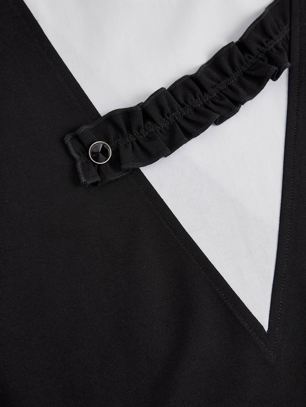 Fake Two-piece Dress