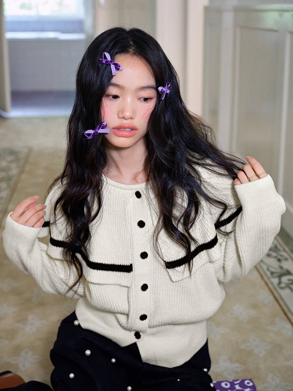 Cape Cardigan Sweater