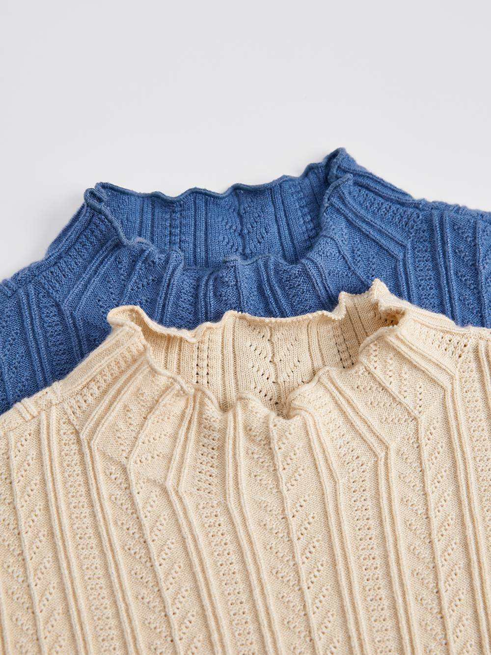 Mock Neck Knit Top