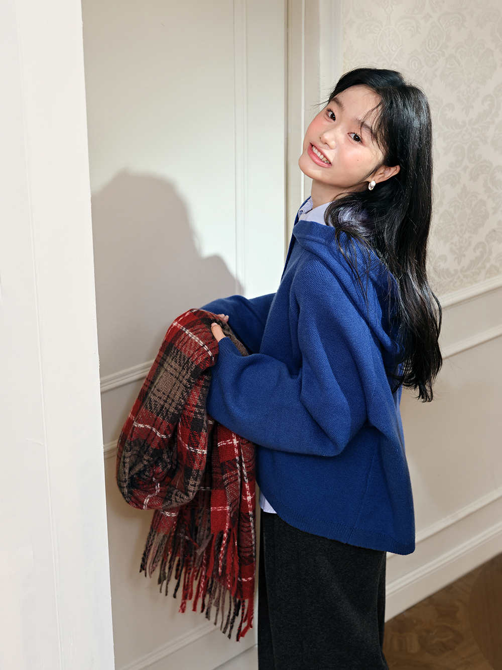 Hooded Cardigan Sweater