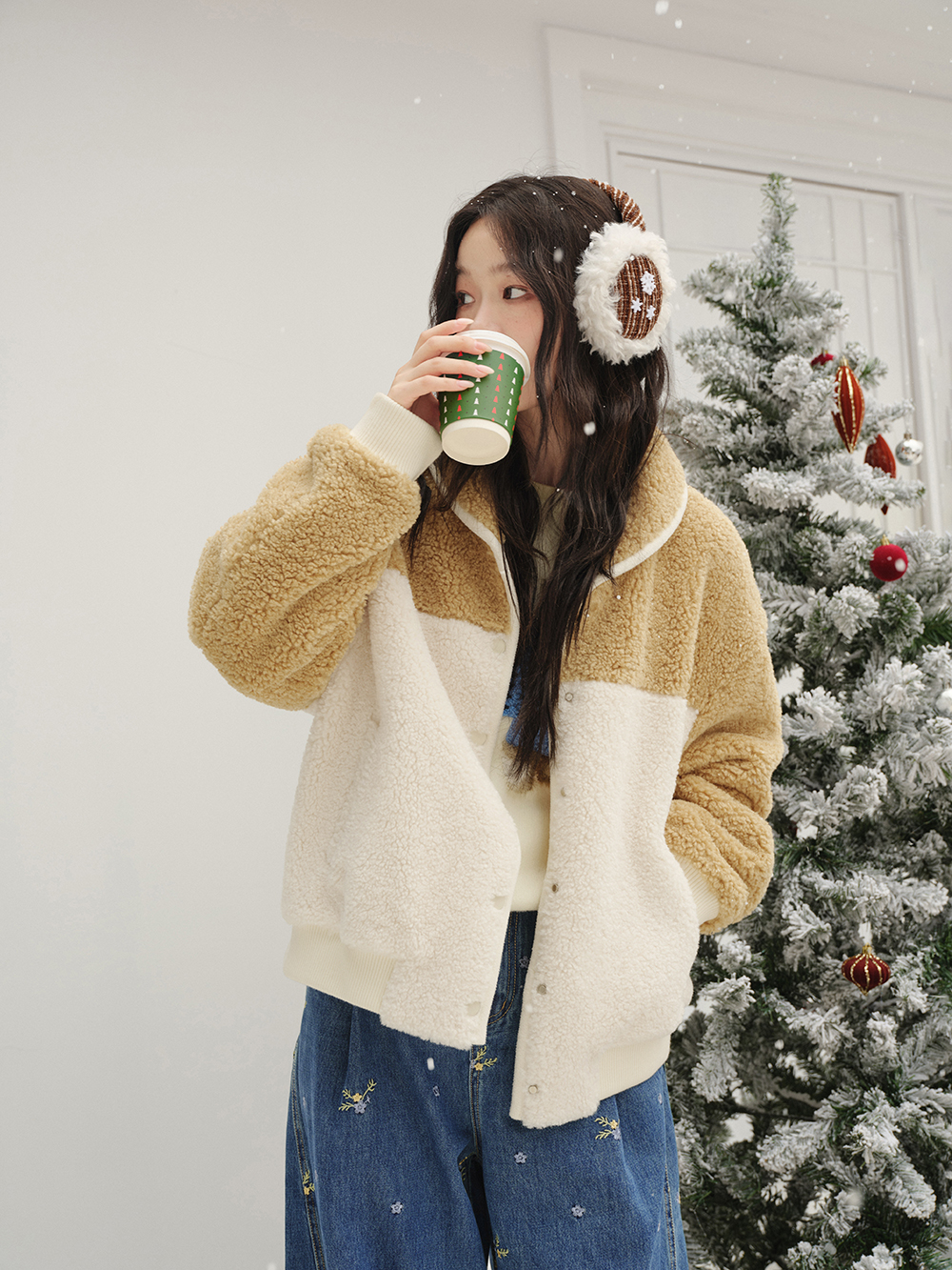 Faux Shearling Jacket