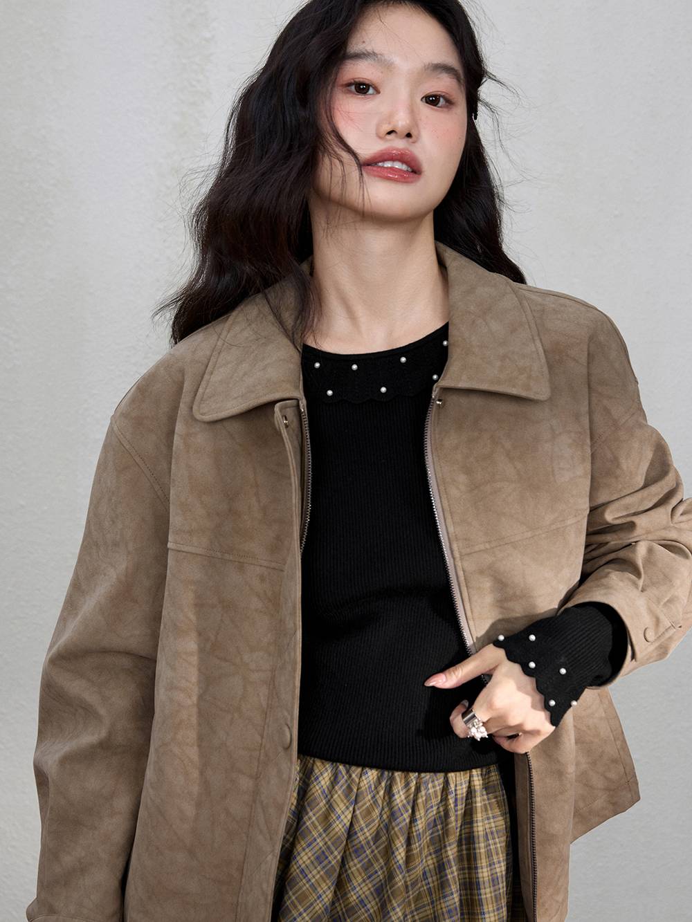 Pearl Embellished Knit Top