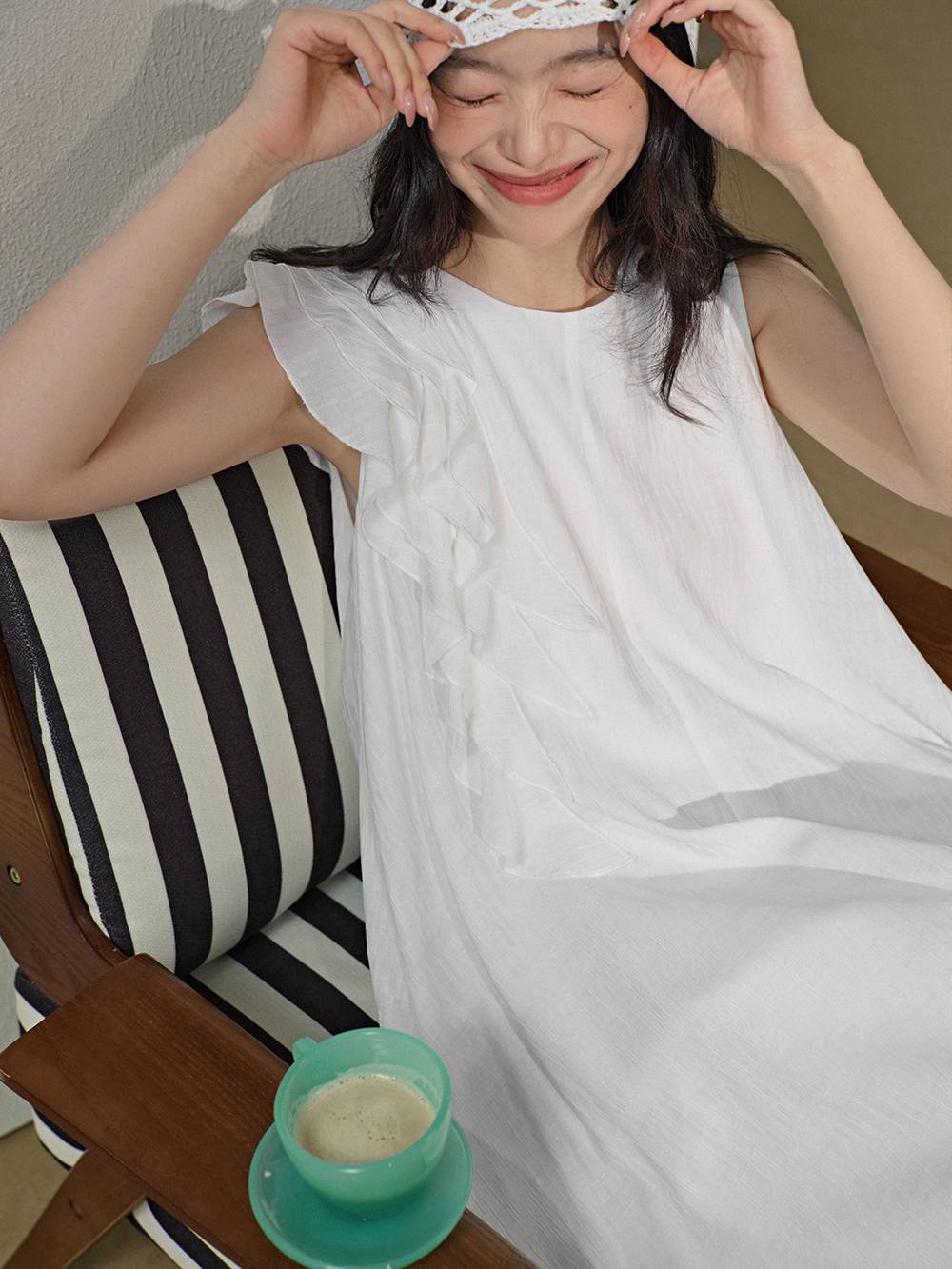 Asymmetrical Hem Dress