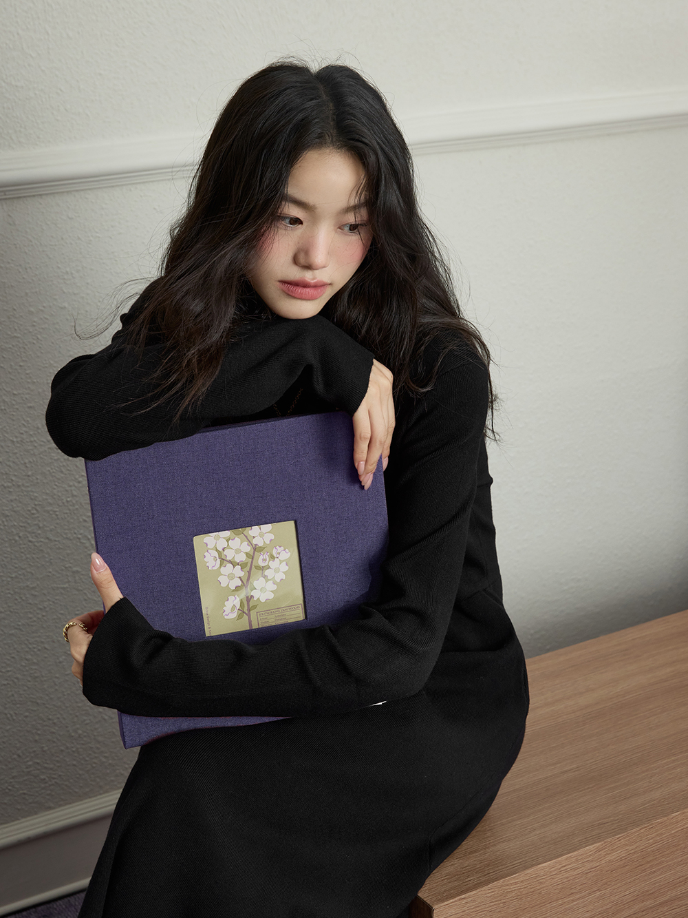 Turtleneck Knit Dress